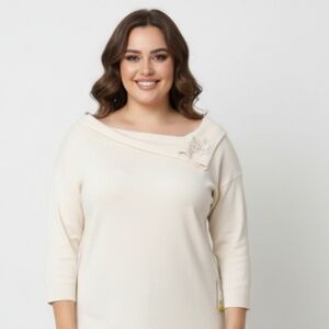 passport off sholder sweater size 3X